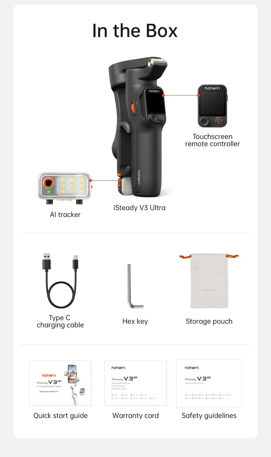 Galer CineOrbit™ AI: 3-Axis Smart Stabilizer System