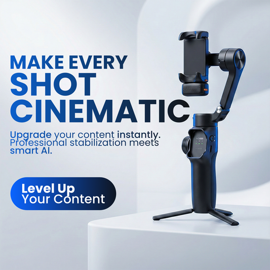 Galer CineOrbit™ AI: 3-Axis Smart Stabilizer System (Powered By Hohem)